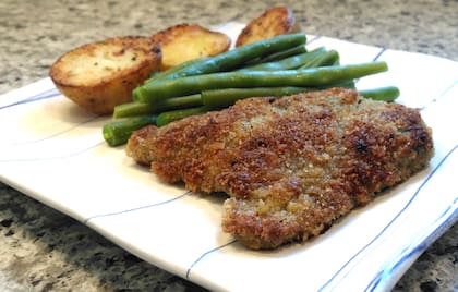 El aspecto de la milanesa en Estados Unidos