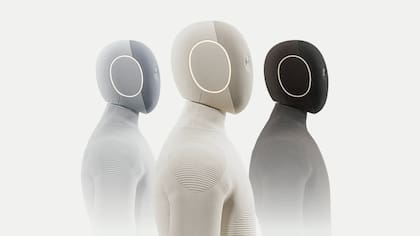 El aspecto general de Neo, el robot humanoide diseñado para ayudar con las tareas hogareñas