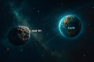 El asteroide llamó la atención de los científicos (Foto: @konstructivizm)