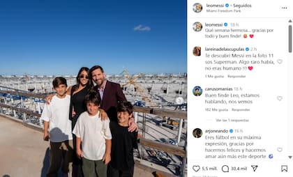 El astro del fútbol mostró su alegría en redes sociales