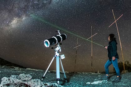 El astroturismo va creciendo en el país (Foto: Gentileza Claudio Martínez)