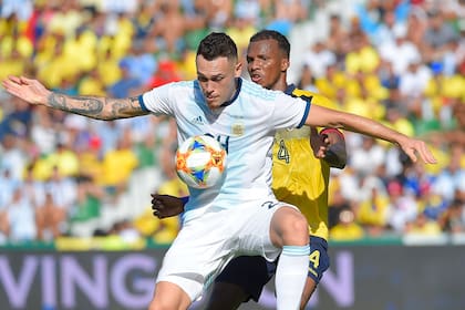 El atacante surgido de River, que pasó también por Olympique, de Marsella, es ahora una alternativa valiosa para Lionel Scaloni en la selección argentina.