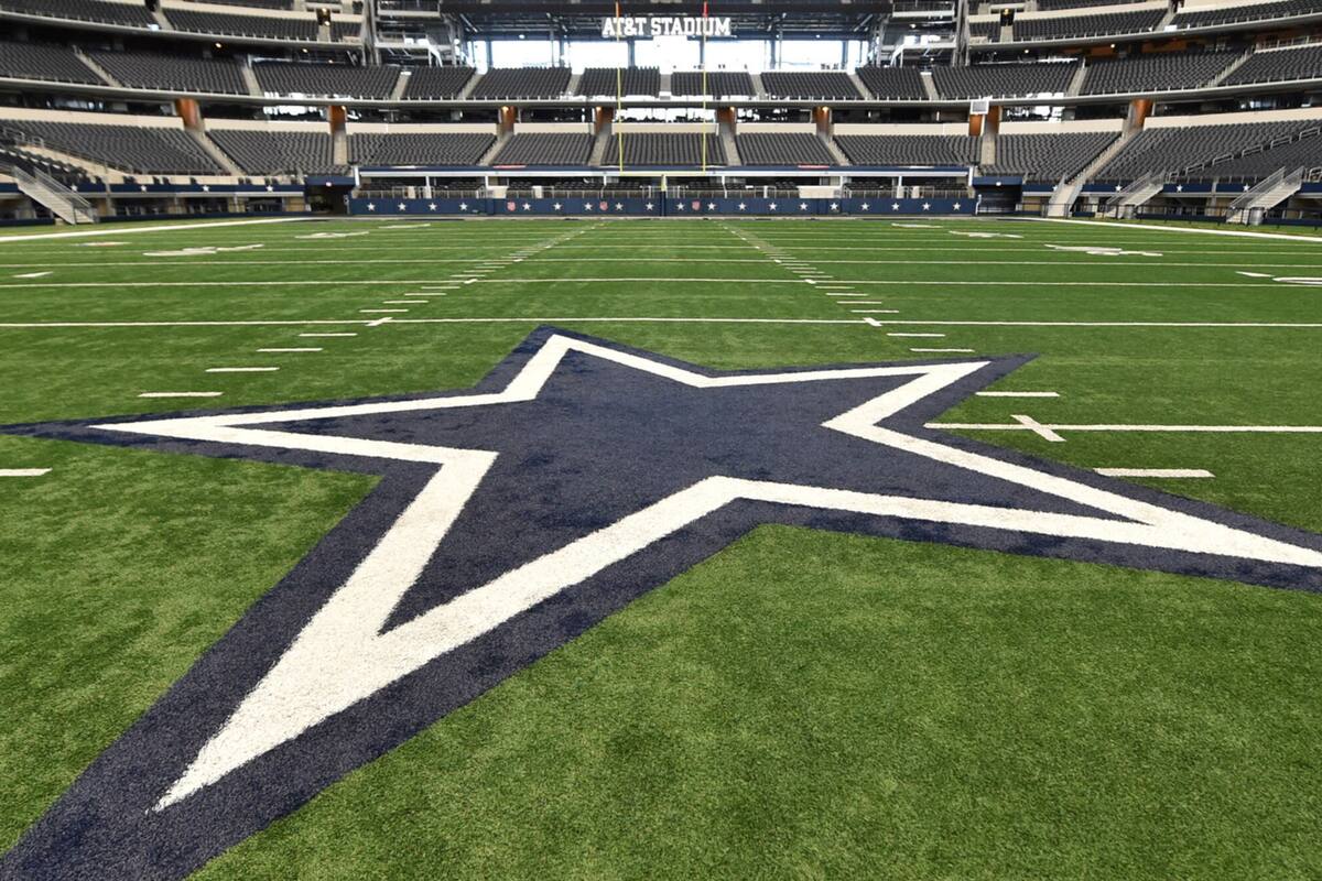 El AT&T Stadium de Arlington, Texas, cuenta con una capacdad para 80.000 espectadores