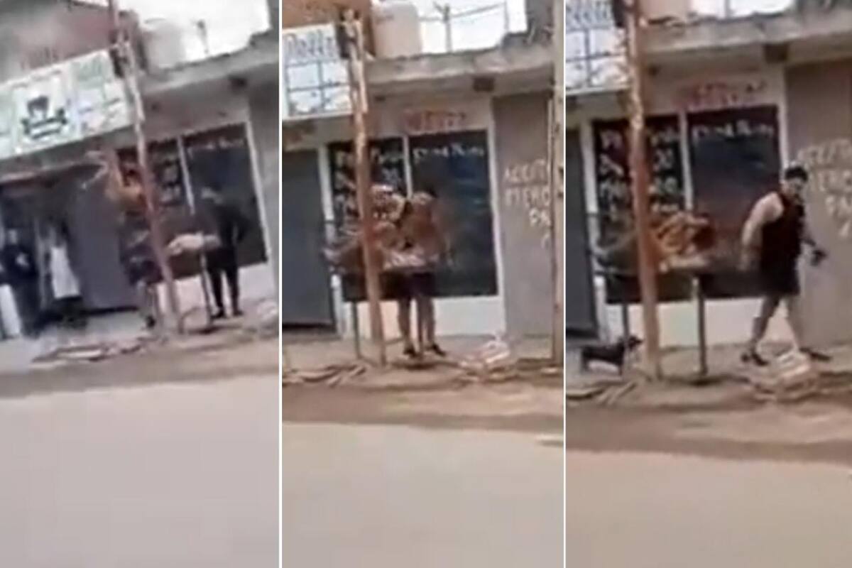 El ataque que recibió el delincuente le produjo diferentes fracturas