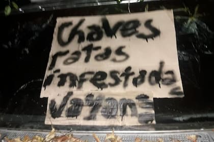 El ataque vandálico se produjo en el domicilio de la hija de la doctora, que se encuentra en otro departamento pasando su aislamiento