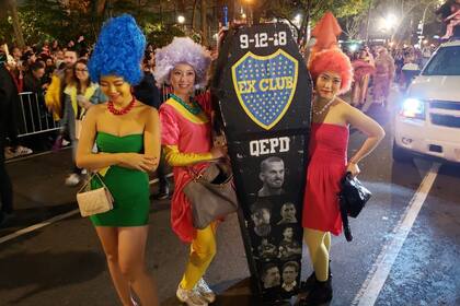 El ataúd llevaba la fecha de la final de la Copa Libertadores 2018