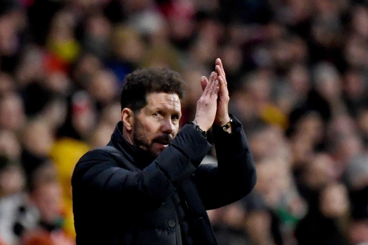El Atlético de Madrid de Diego Simeone se clasificó a octavos de final