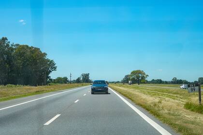 El Audi Q8 en ruta.