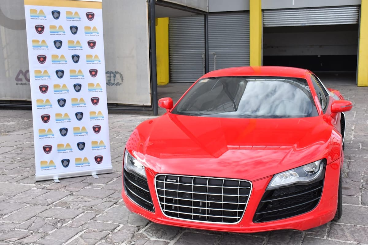 El Audi R8 que será subastado con fines benéficos