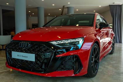 El Audi RS3 en su versión sedán