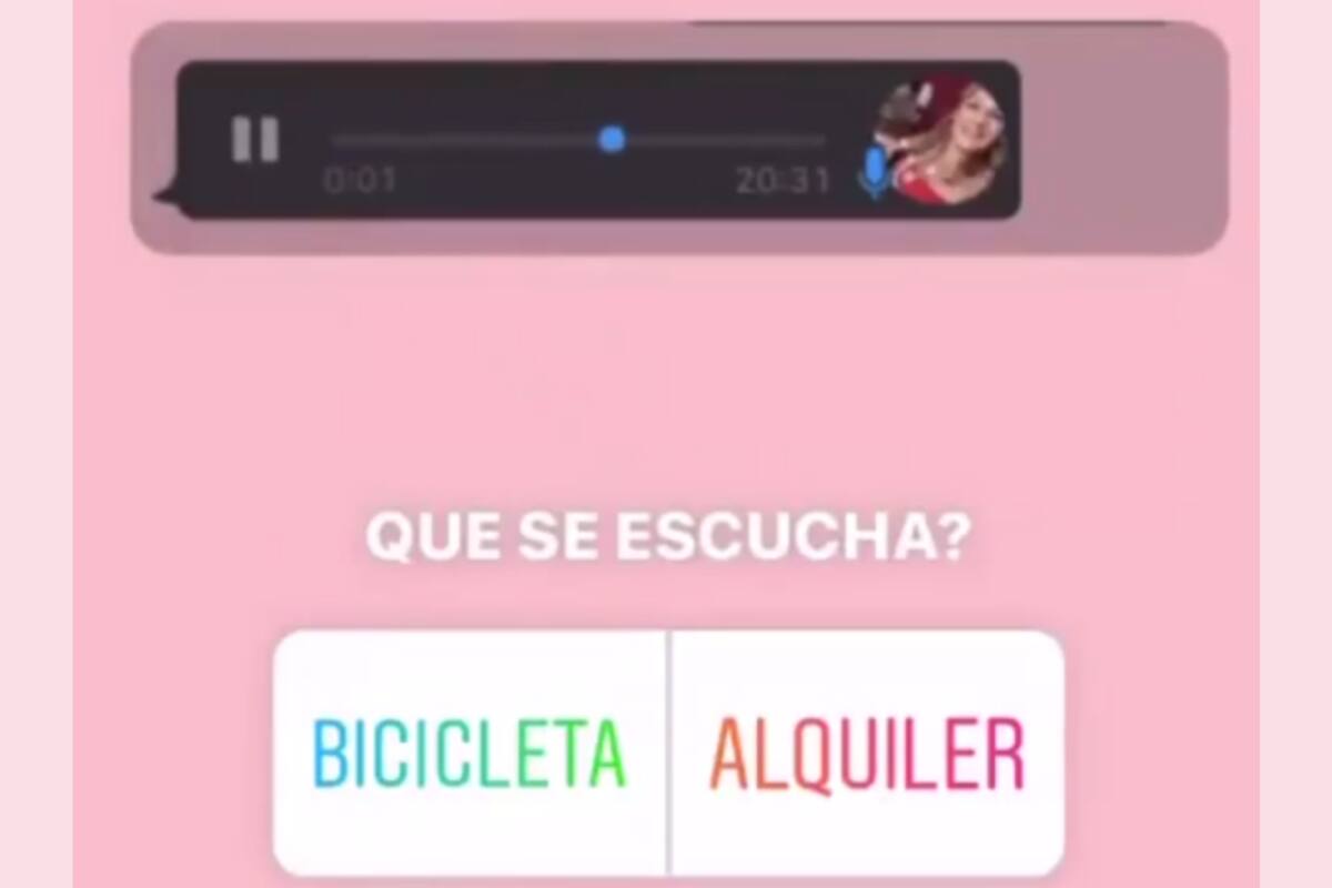 El audio se viralizó