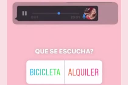El audio se viralizó
