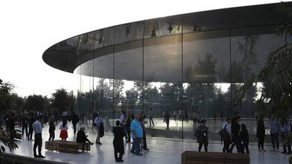 El auditorio está en el Apple Park, un complejo para 12 mil empleados