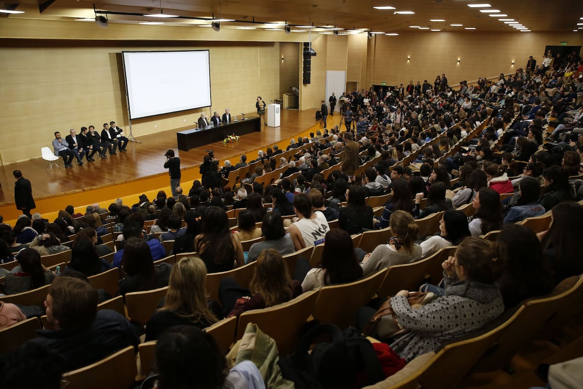 El aula magna Arquitecto Borthagaray