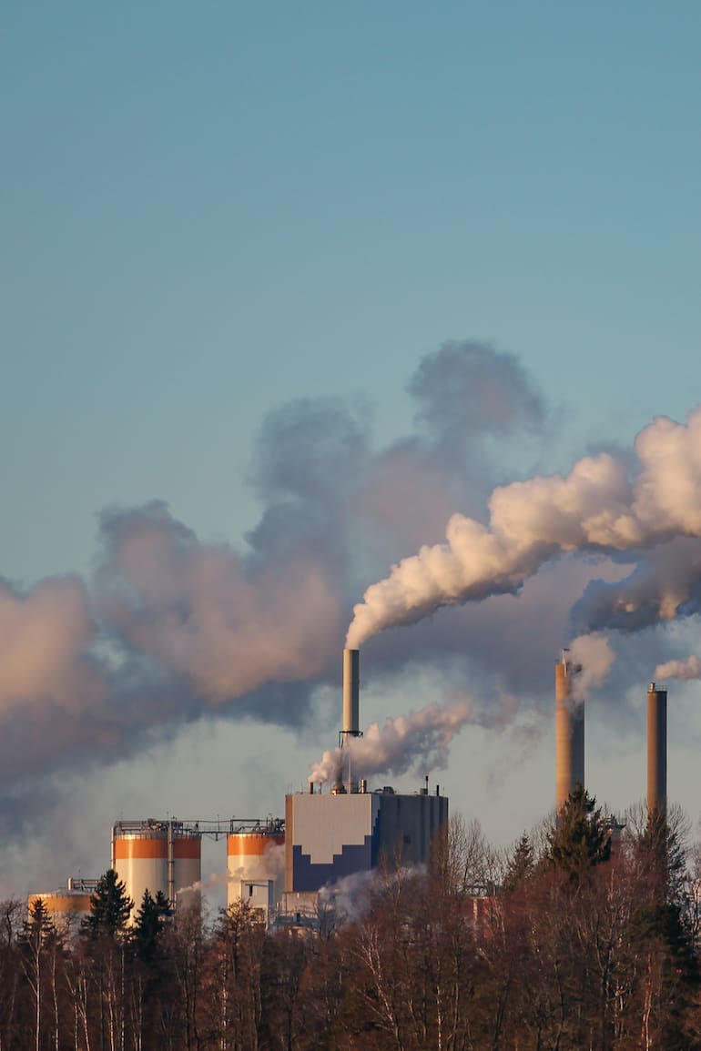 El aumento de la temperatura está relacionado con una mayor concentración de gases de efecto invernadero en el aire