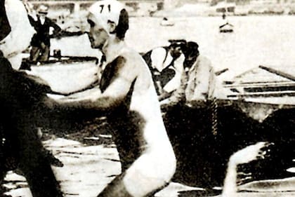 El australiano Frederick Lane ganó dos medallas de oro en el Sena en los Juegos Olímpicos de 1900.