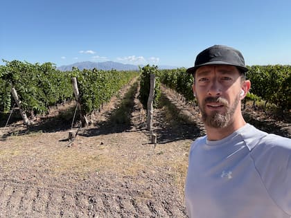 El australiano, Lee Torrens, en Mendoza.