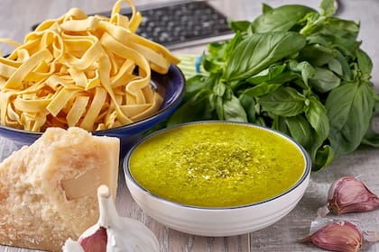 El auténtico pesto genovés.