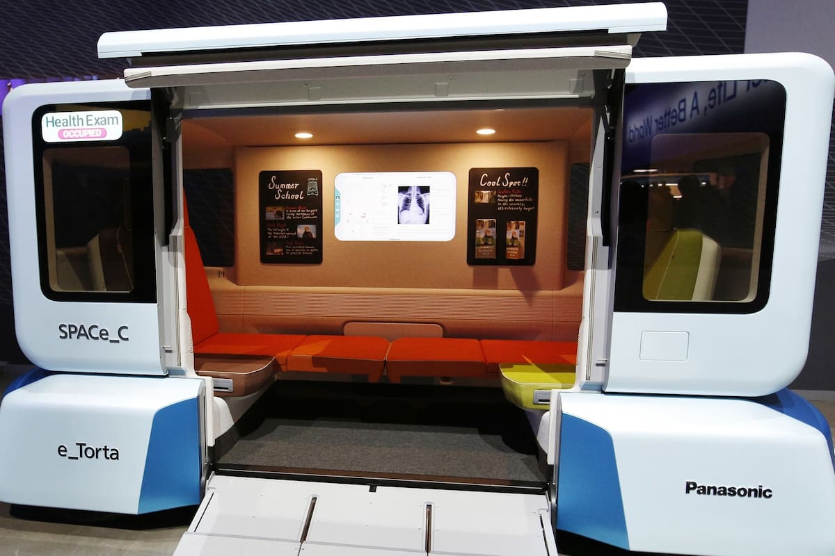 El auto autónomo de Panasonic