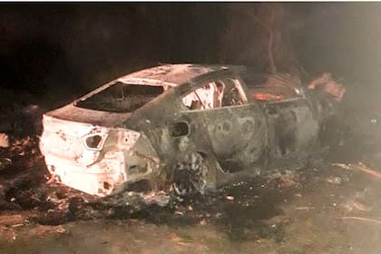 El auto del jugador de Patronato, Damián Lemos, fue robado y apareció incendiado