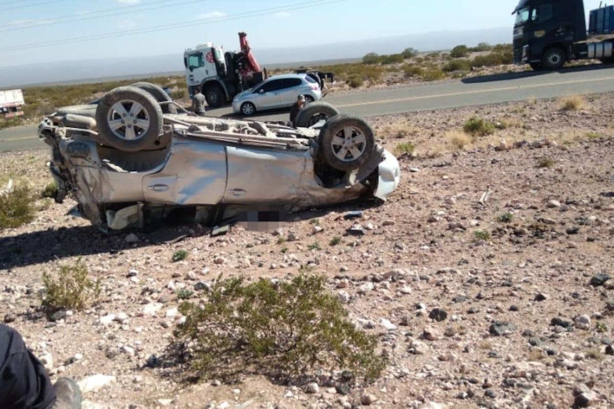 El auto, después del accidente