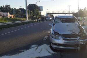 El auto era conducido por un hombre de 49 años