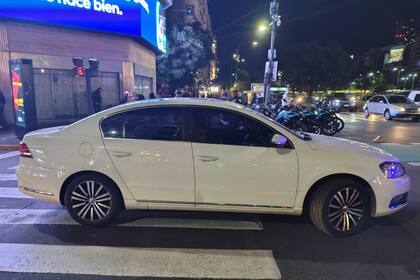 El auto fue secuestrado