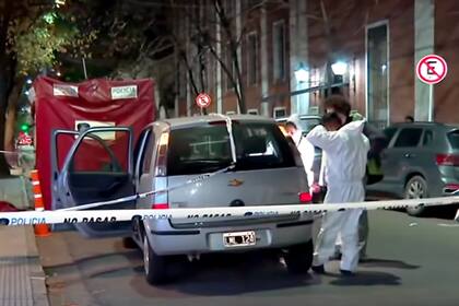 El auto particular que atropelló a la mujer de 91 años