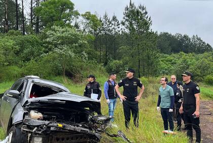 El auto que chocó contra un colectivo y provocó una tragedia en Misiones