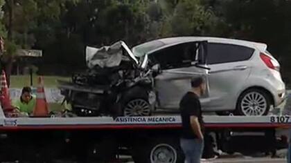 El auto que conducía el acusado