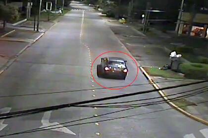 El auto robado a las víctimas