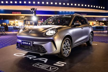 El auto se destaca por su diseño y su tecnología de vanguardia