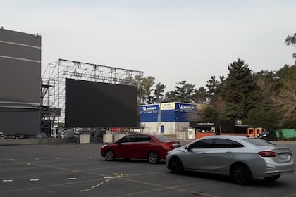 El autocine que comenzará a funcionar esta semana en Canning