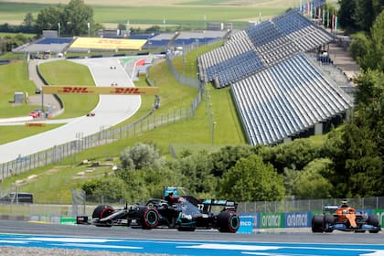 El autódromo de Spielberg, Austria, donde se pone en marcha la demorada temporada de Fórmula 1.