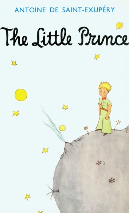 La famosa portada de El Principito, escrito por el piloto Antoine de Saint-Exupéry