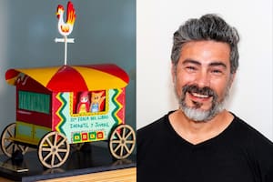 El autor e ilustrador Poly Bernatene ganó el Pregonero de Honor
