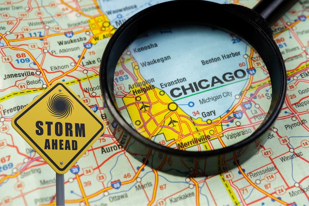El avance de tormentas eléctricas durante el viernes y el sábado en Chicago podría afectar el desarrollo normal de los espectáculos al aire libre en Grant Park