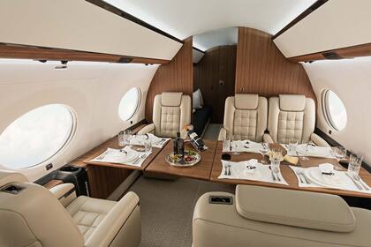 El avión, adquirido en 2016, puede alcanzar una velocidad máxima de Mach 0.925 y recorrer hasta 13.800 kilómetros sin escalas (gulfstream)