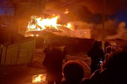El avión cayó en la ciudad rusa de Irkutsk