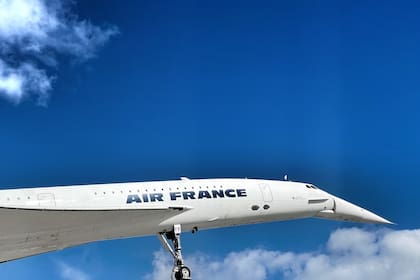 El avión Concorde rompió la barrera del sonido, por lo cual se lo llamaba supersónico
