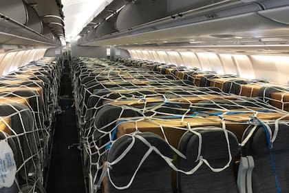 Los aviones de la empresa fueron utilizados para traer material médico desde China