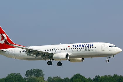 Un avión de Turkish Airlines