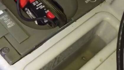 El avión debió ser sacado de servicio y aún no se sabe cuándo podrá retomar sus funciones