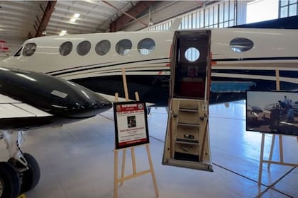 El avión del traslado de Guzmán y Zambada está ubicado en el Museo Aéreo War Eagles