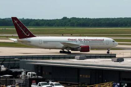 El avión en el que llegaron los 59 sudafricanos blancos a Washington DC