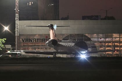 El avión en el que viajó Bolsonaro cuando hizo escala técnica en Ecuador