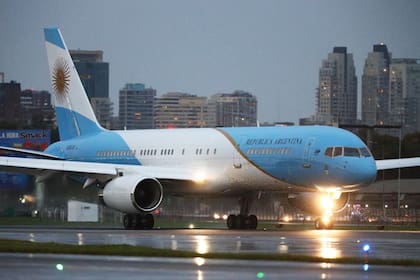 El avión presidencial ARG01 fue comprado en 2023, durante la gestión de Alberto Fernández