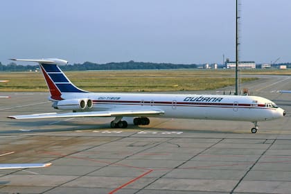 El avión que cayó en La Habana en septiembre de 1989