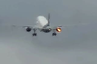 El momento de pánico que vivieron los pasajeros de un avión que sufrió una falla al despegar de Montevideo