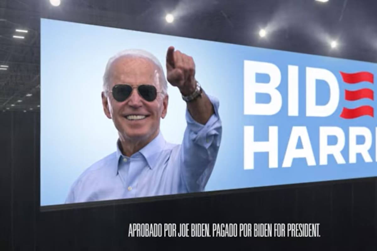 El aviso de campaña de Biden que se verá en el torneo